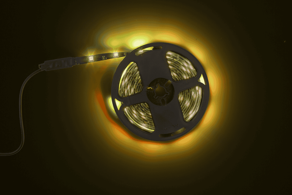 Light strip with colour changing LED,