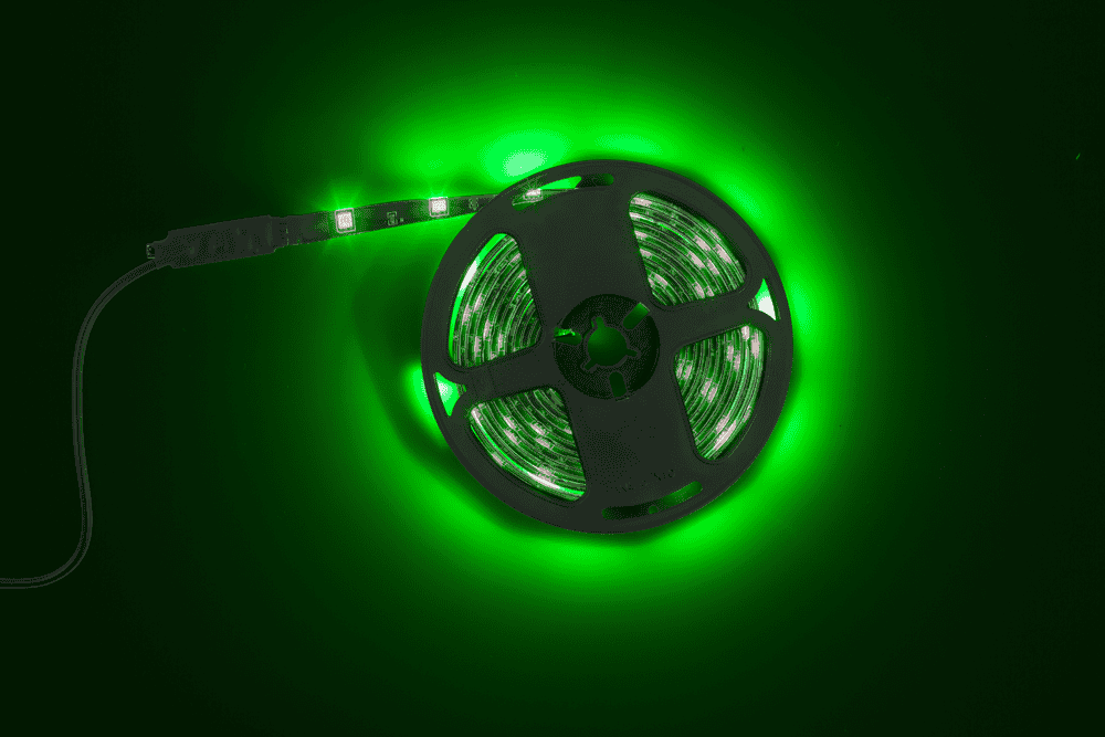 Light strip with colour changing LED,