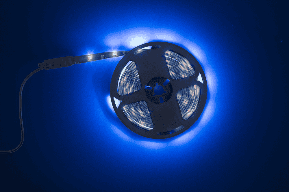 Light strip with colour changing LED,