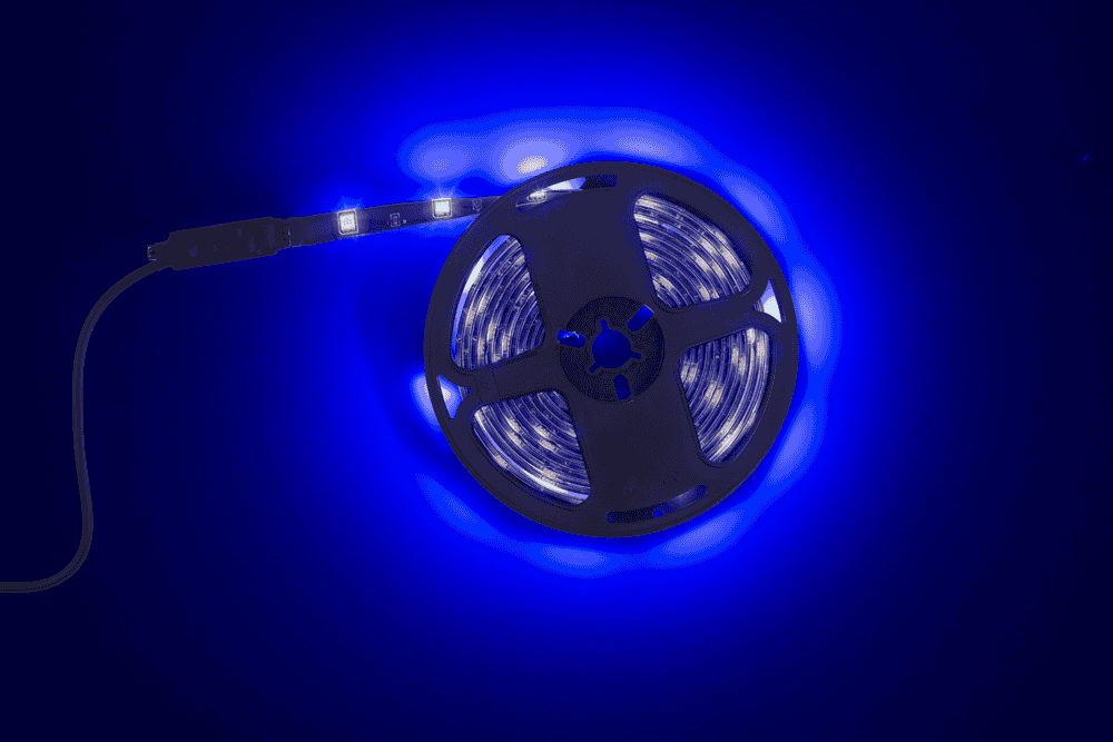 Light strip with colour changing LED,