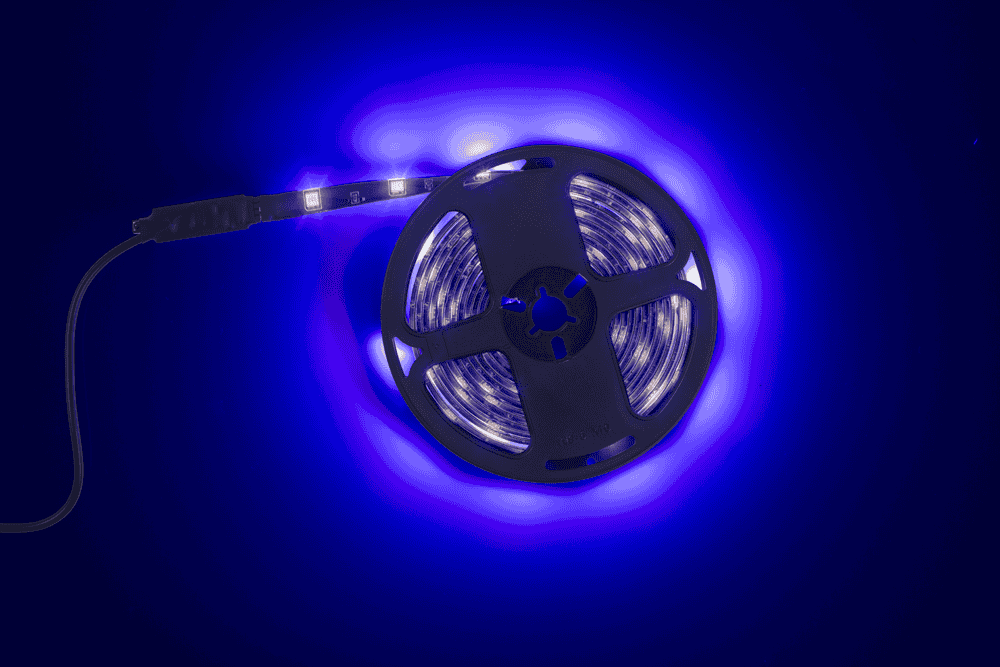 Light strip with colour changing LED,