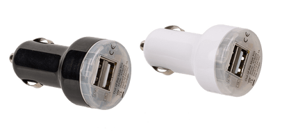 Light up universal USB adapter for car socket,