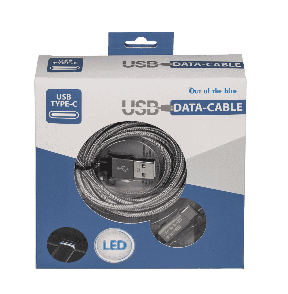USB data cable für Typ-C, ca. 2 m,