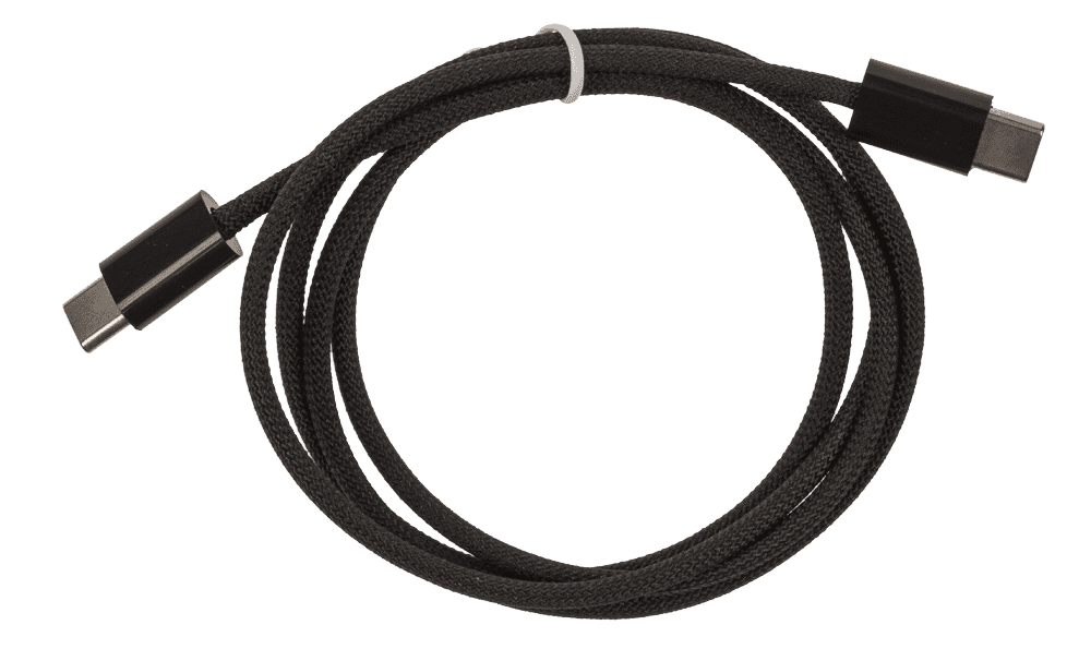 USB-C to USB-C fast charging and data cable, 1 m.,