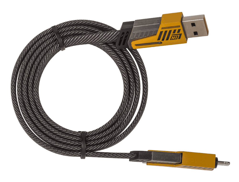 4-in-fast-charging cable, length: 1 m.