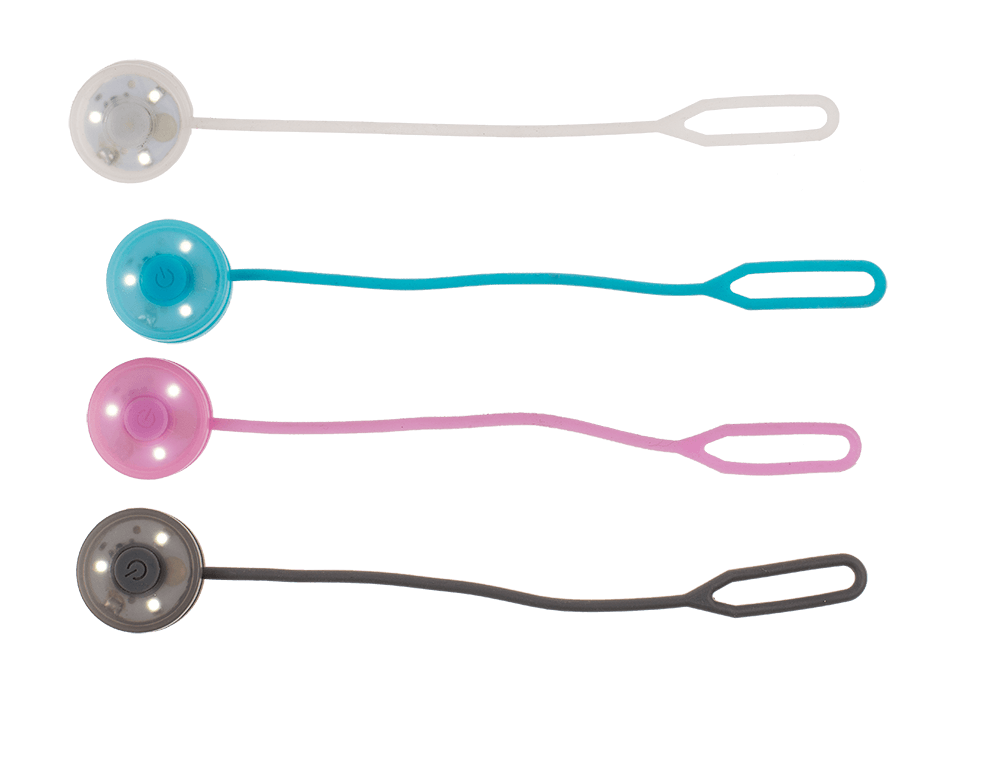 LED Lamp with silicone strap, ca. 8 cm,