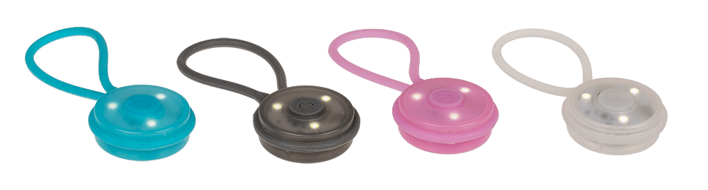 LED Lamp with silicone strap, ca. 8 cm,