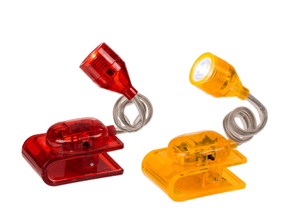 Reading lamp with LED (incl. batteries)  ca. 4 cm,