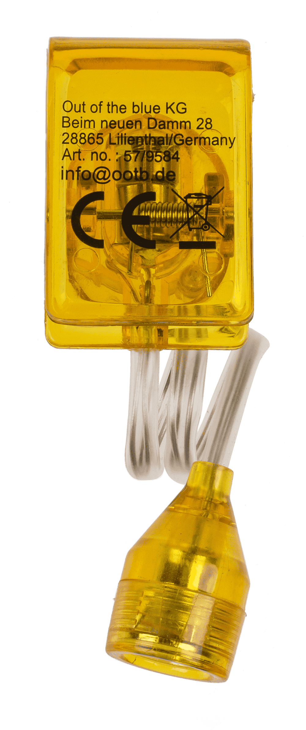 Reading lamp with LED (incl. batteries)  ca. 4 cm,