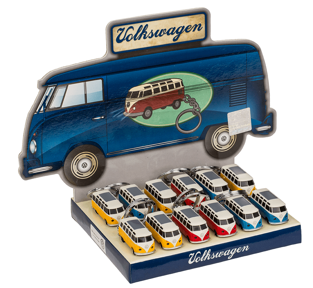 Keyring, Model Car, VW T1 bus - 1963,