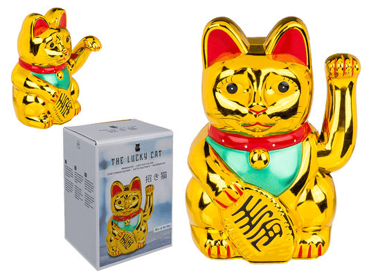 Waving cat,