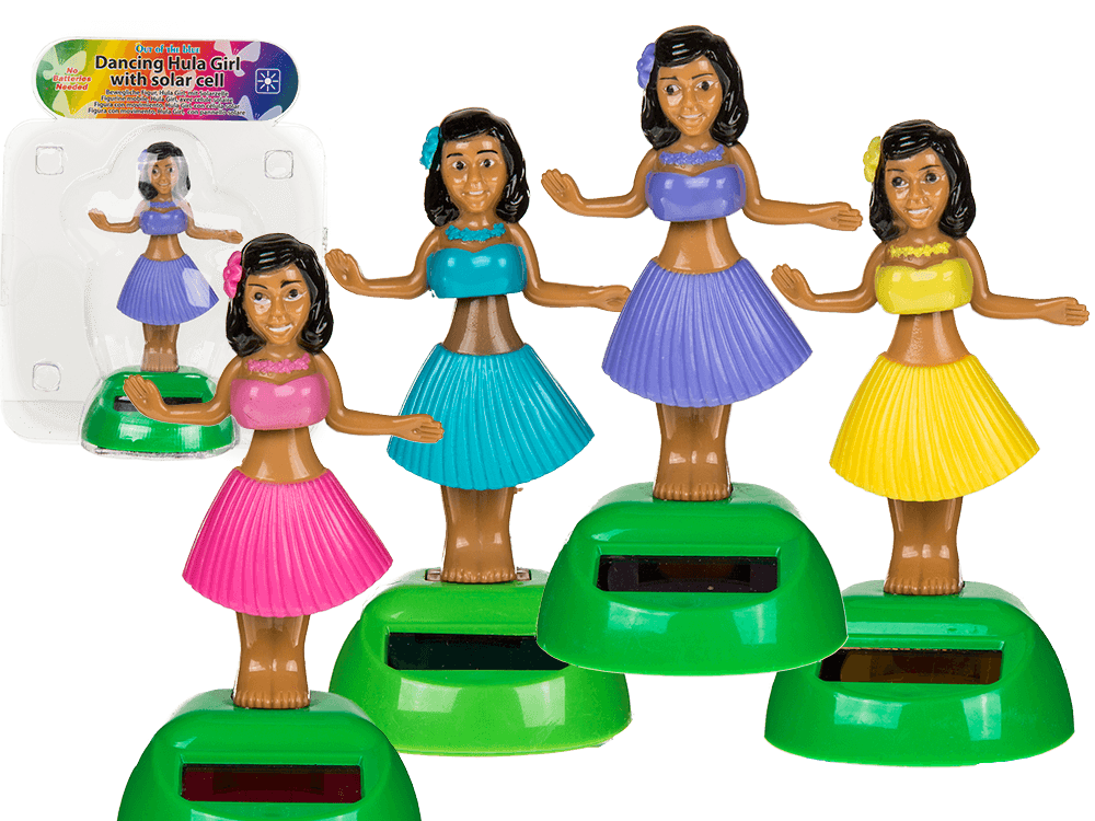 Moveable figurine, Hula Girl I,