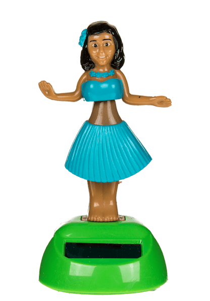 Moveable figurine, Hula Girl I,