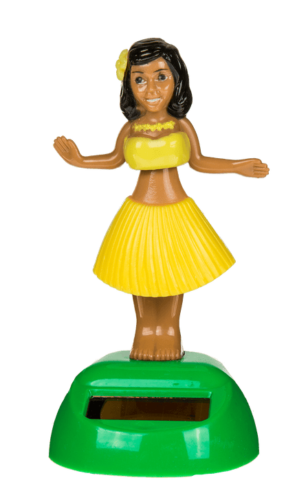 Moveable figurine, Hula Girl I,