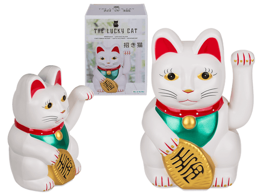 Waving cat,