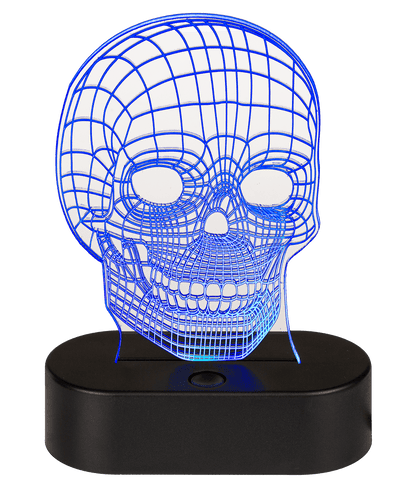 3D-Lamp, Skull,