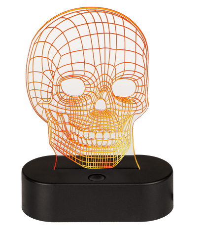 3D-Lamp, Skull,