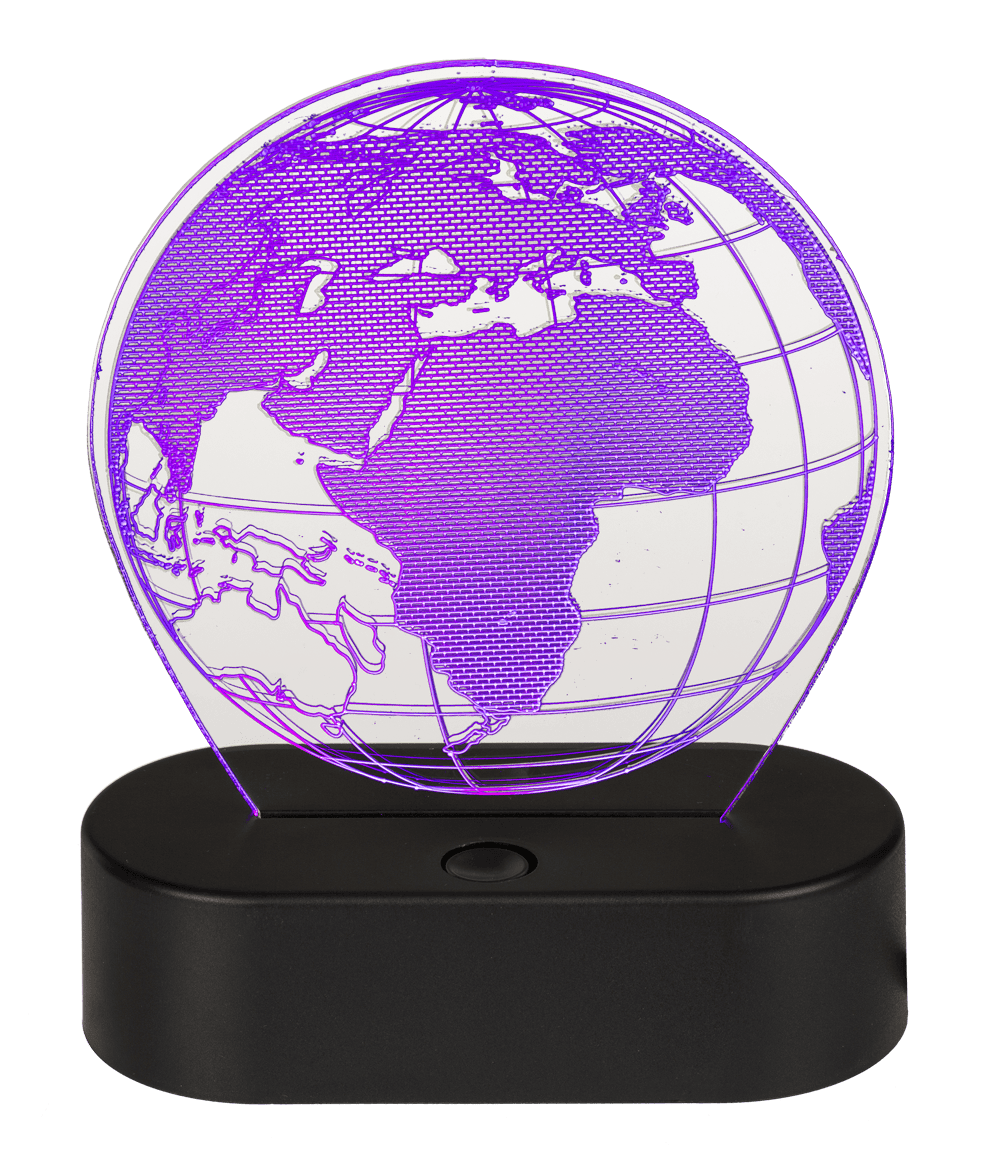 3D-Lamp, Globe,
