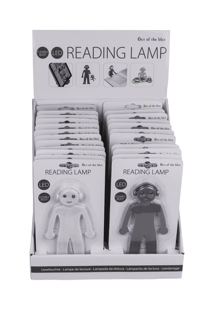 Reading lamp, men body,