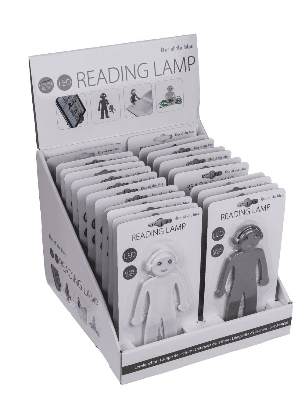 Reading lamp, men body,