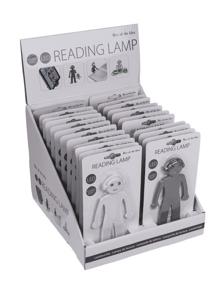 Reading lamp, men body,