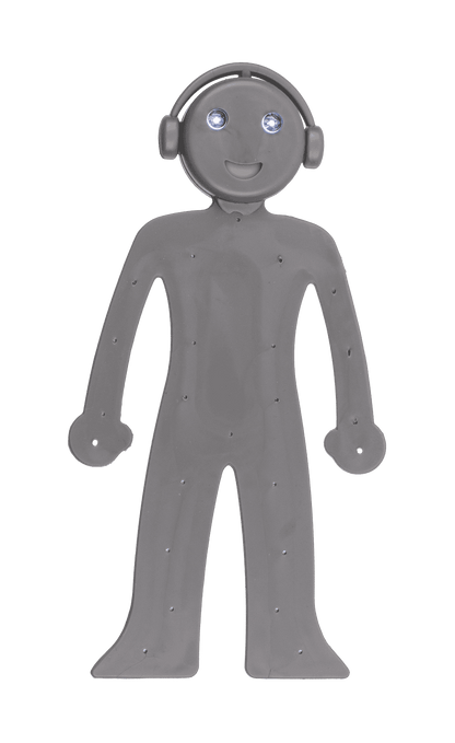 Reading lamp, men body,