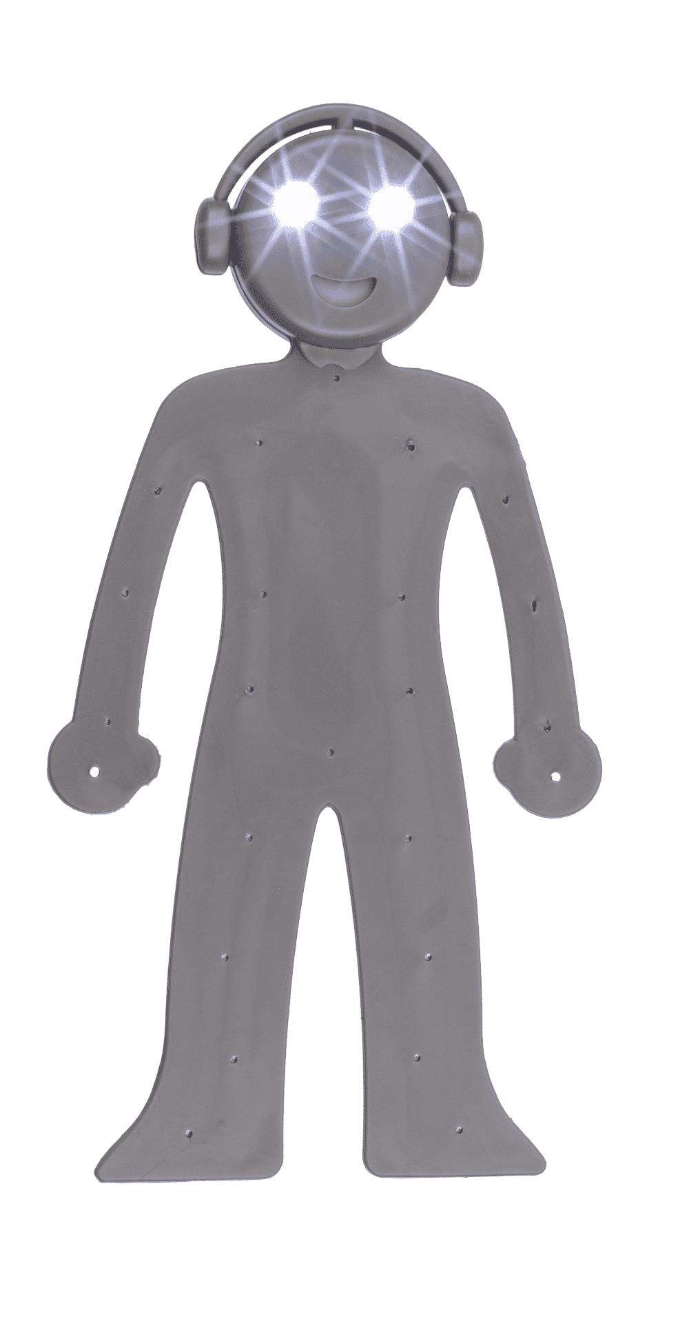 Reading lamp, men body,