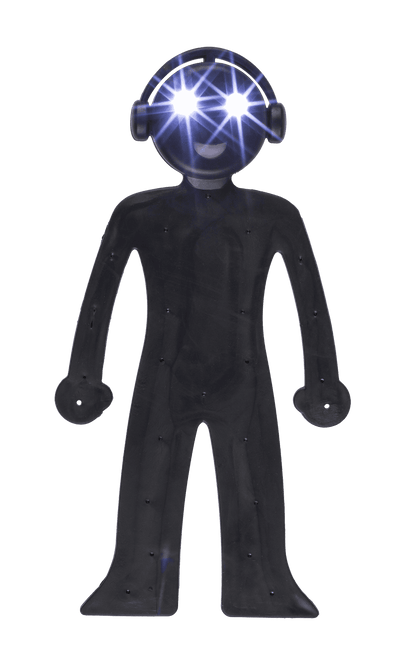 Reading lamp, men body,