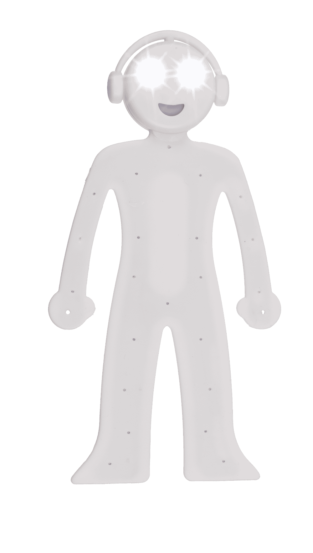 Reading lamp, men body,