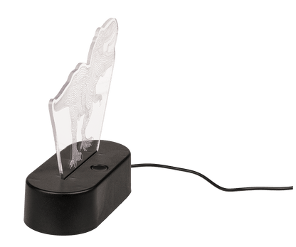 3D-Lamp, T-Rex, ca. 20 cm, with USB-cable