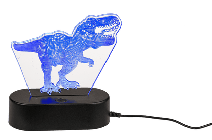3D-Lamp, T-Rex, ca. 20 cm, with USB-cable