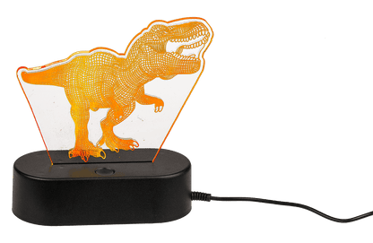 3D-Lamp, T-Rex, ca. 20 cm, with USB-cable