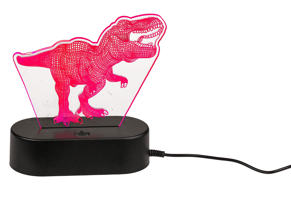 3D-Lamp, T-Rex, ca. 20 cm, with USB-cable