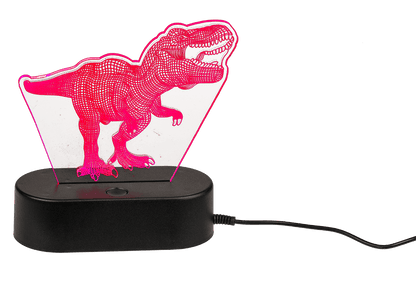 3D-Lamp, T-Rex, ca. 20 cm, with USB-cable