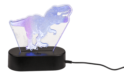 3D-Lamp, T-Rex, ca. 20 cm, with USB-cable
