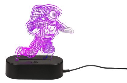 3D-Lamp, Spaceman, ca. 20 cm, with USB-cable