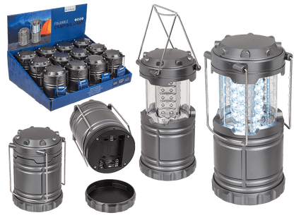 Foldable Camping light, ca. 8,5 x 25 cm,