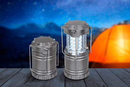 Foldable Camping light, ca. 8,5 x 25 cm,