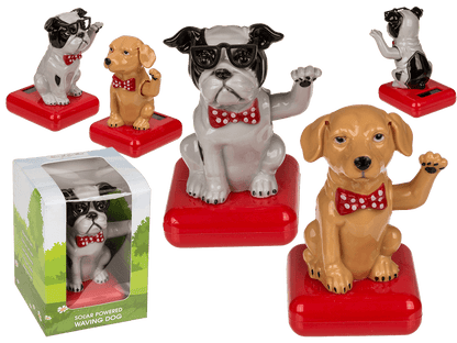Moveable figurine, Waving Dog,