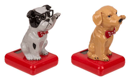 Moveable figurine, Waving Dog,