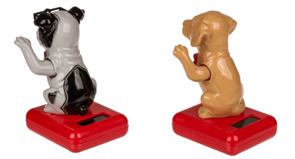 Moveable figurine, Waving Dog,