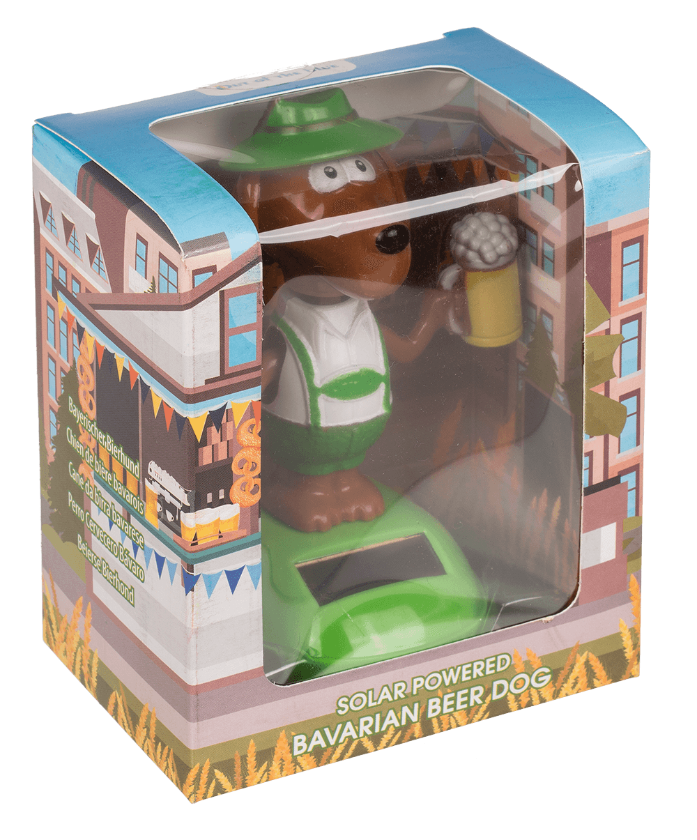 Moveable figurine, Bavarian Beer Dog,