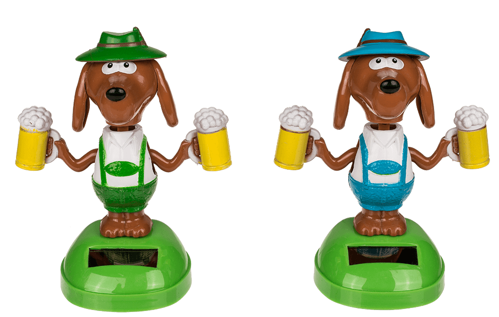 Moveable figurine, Bavarian Beer Dog,