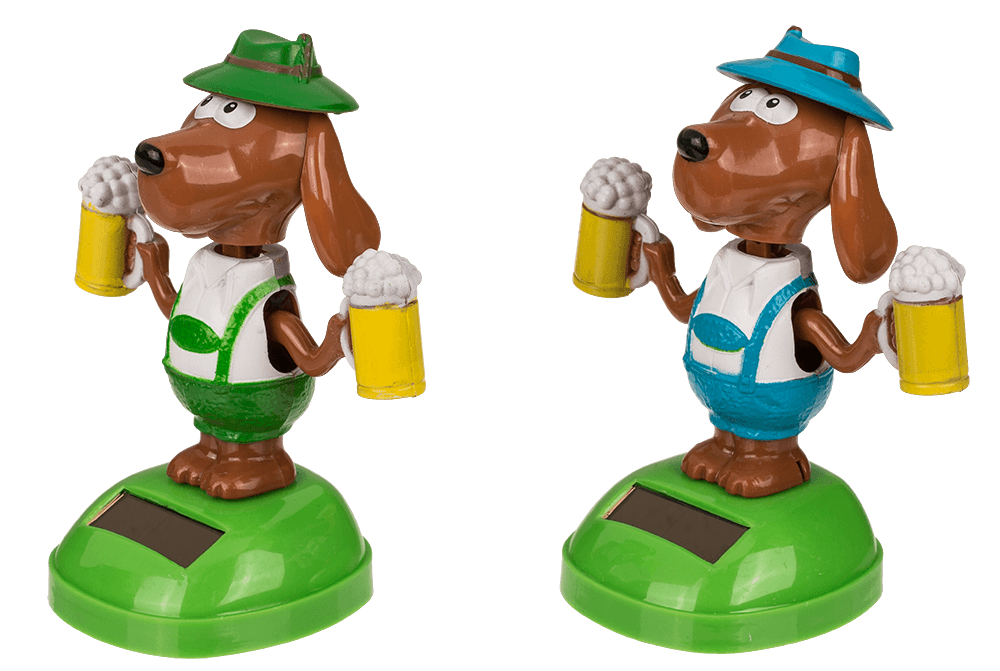 Moveable figurine, Bavarian Beer Dog,