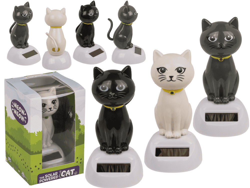 Moveable figurine, Nodding Cat,