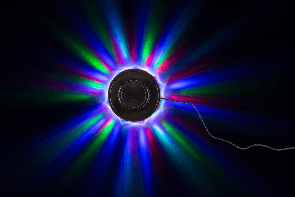 LED Disco light, with 48 LED (RGB),