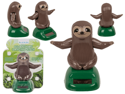 Solar Figurine, Sloth, ca. 11 cm,