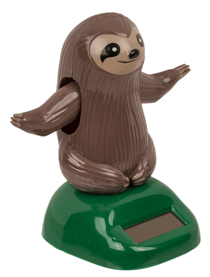Solar Figurine, Sloth, ca. 11 cm,