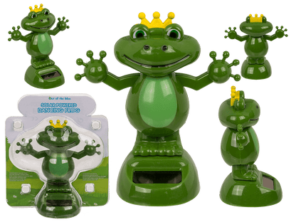 Solar Figurine, Frog, ca. 11 cm,