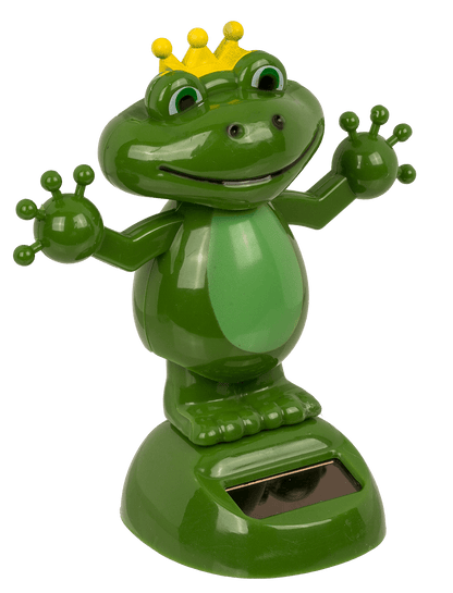 Solar Figurine, Frog, ca. 11 cm,